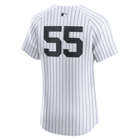 New York Yankees Carlos Rodon White Home Elite Player Jersey