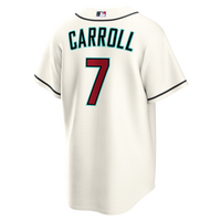 Arizona Diamondbacks Corbin Carroll Cream Home Replica Jersey
