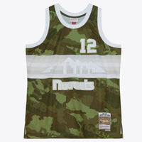 Denver Nuggets 1987 Ghost Camo Swingman Jersey Lafayette "Fat" Lever - Green