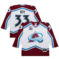 Colorado Avalanche Patrick Roy White 2000-01 Power Play Jersey