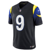 Los Angeles Rams Matthew Stafford Midnight Blue 2025 Rivalries Collection Stitched Limited Jersey