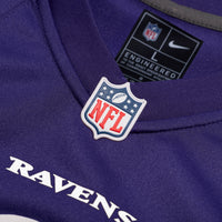 Baltimore Ravens Cooper Rush Purple Team Game Jersey