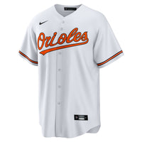 Baltimore Orioles White #1 Groom Home Replica Jersey