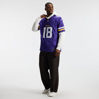 Minnesota Vikings Justin Jefferson Purple Team Stitched Limited Jersey