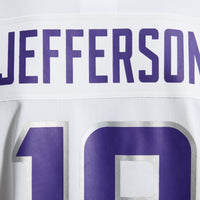 Minnesota Vikings Justin Jefferson White Alternate Game Player Jersey