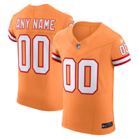 Tampa Bay Buccaneers Orange Elite Custom Jersey