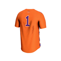 #1 Clemson Tigers Lightweight Soccer Fashion Jersey - Orange