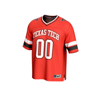 Texas Tech Red Raiders NIL Pick-A-Player Lightweight Collegiate Football Fashion Jersey - Red