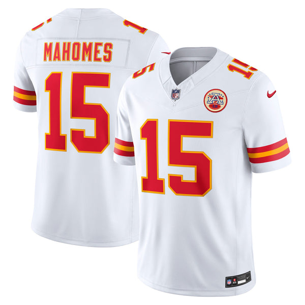 Kansas City Chiefs Patrick Mahomes White Stitched Limited Jersey