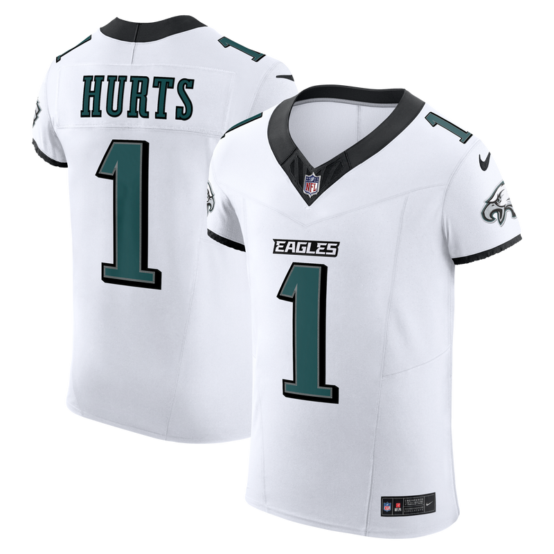 Philadelphia Eagles Jalen Hurts White Elite Jersey