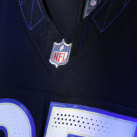 Los Angeles Rams Puka Nacua Midnight Blue 2025 Rivalries Collection Stitched Limited Jersey
