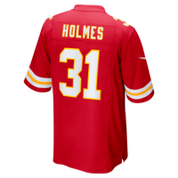 Kansas City Chiefs Priest Holmes Red Game Retired Player Jersey