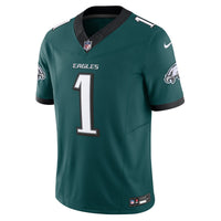 Philadelphia Eagles Jalen Hurts Midnight Green Limited Jersey