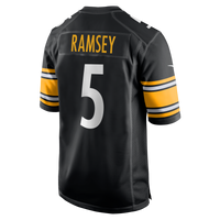 Pittsburgh Steelers Jalen Ramsey Black Team Game Jersey