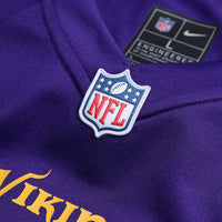 Minnesota Vikings Lewis Cine Purple Game Player Jersey