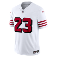 San Francisco 49ers Christian McCaffrey White Alternate Stitched Limited Jersey