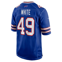Buffalo Bills DaShaun White Royal Team Game Jersey