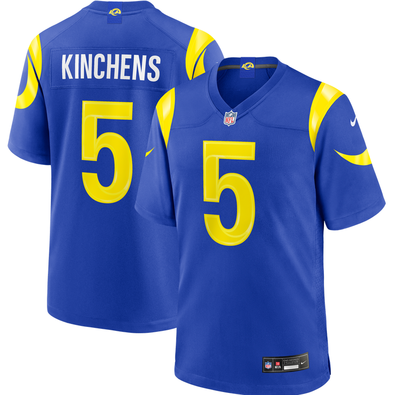 Los Angeles Rams Kamren Kinchens Royal Team Game Jersey