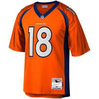 Denver Broncos Peyton Manning Orange Big & Tall 2015 Retired Player Replica Jersey