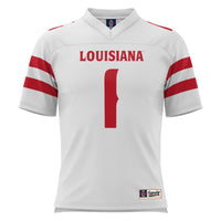 #1 Louisiana Ragin' Cajuns Football Jersey - White
