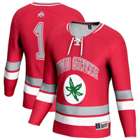 Ohio State Buckeyes Lightweight Hockey Fashion Jersey - Scarlet