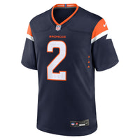 Denver Broncos Patrick Surtain II Navy Alternate Game Jersey
