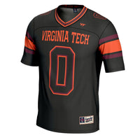 #0 Virginia Tech Hokies Football Jersey - Black
