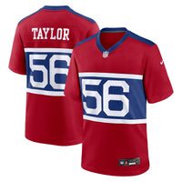 New York Giants Lawrence Taylor Century Red Alternate Retired Player Game Jersey