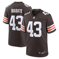 Cleveland Browns Mohamoud Diabate Brown Team Game Jersey
