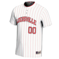 Louisville Cardinals NIL Pick-A-Player Lightweight Softball Jersey - White