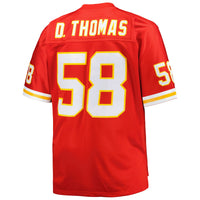 Kansas City Chiefs Derrick Thomas Red Big & Tall 1994 Retired Player Replica Jersey