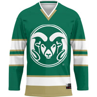 Colorado State Rams Hockey Jersey - Green