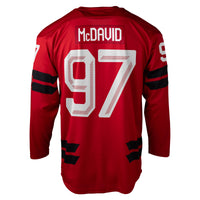 Hockey Canada Connor McDavid Red 2026 Semi Pro Jersey