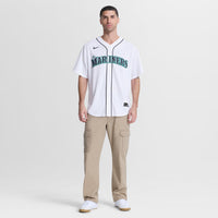 Seattle Mariners Logan Gilbert White Home Replica Jersey
