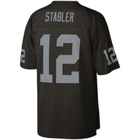 Las Vegas Raiders Ken Stabler Black Legacy Replica Jersey
