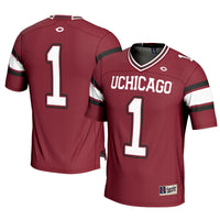 #1 UChicago Maroons Football Jersey - Maroon