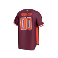Virginia Tech Hokies NIL Pick-A-Player Lightweight Baseball Jersey - Maroon