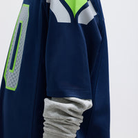 Seattle Seahawks Cooper Kupp College Navy Team Game Jersey