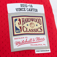 Memphis Grizzlies Vince Carter 2015 Hardwood Classics Authentic Jersey - Red
