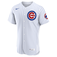 Chicago Cubs Dansby Swanson White Home Authentic Jersey