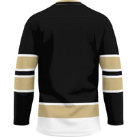 Western Michigan Broncos Hockey Jersey - Black