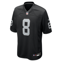 Las Vegas Raiders Kirk Cousins Black Team Game Jersey