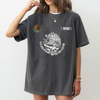 Mexico Eagle T-Shirt | Aztec Heritage Graphic | Premium 100% Cotton | Cultural Pride Gift for Men and Women