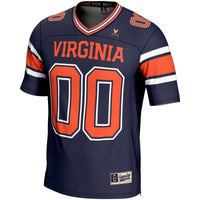 Virginia Cavaliers NIL Pick-A-Player Football Jersey - Navy