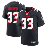 Houston Texans Dare Ogunbowale Navy Team Game Jersey