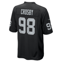 Las Vegas Raiders Maxx Crosby Black Game Jersey