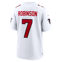 Atlanta Falcons Bijan Robinson White Game Jersey
