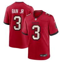 Tampa Bay Buccaneers Rueben Bain Jr. Red 2026 NFL Draft First Round Pick No. 15 Team Game Jersey