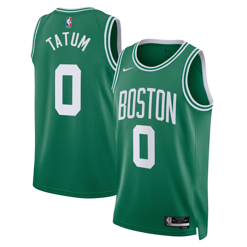 Boston Celtics Icon Edition Swingman Jersey - Kelly Green - Jayson Tatum