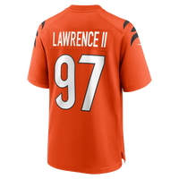 Cincinnati Bengals Dexter Lawrence II Orange Game Jersey